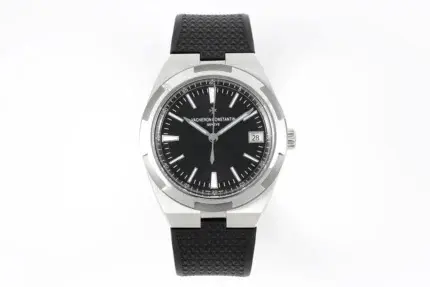 Vacheron Constantin Overseas 4500V Series – Black Dial, Rubber Strap, Luxury Steel – Quality