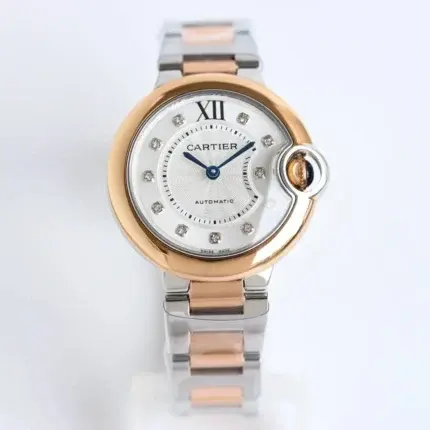 Cartier Ballon Bleu Rose Gold Steel