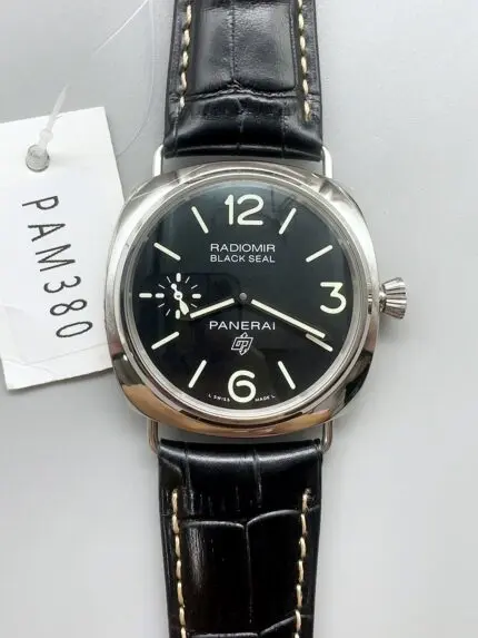 Panerai Super Clone Radiomir Black Seal PAM380  45MM Black Dial（1;1Super Clone）