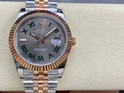 Datejust 36MM & 41 MM Wimbledon: Ref. 126334(Rose gold wimbledom)