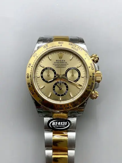 Rolex Cosmograph Daytona M126518 Gold Dial Original Cal.4131 Movement(1:1Super Clone)