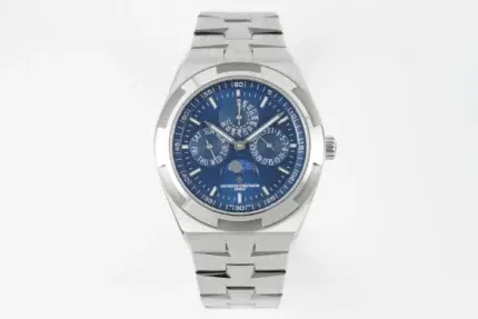 Vacheron Constantin Overseas 4300V Perpetual Calendar Watch – Blue Dial, Stainless Steel Bracelet, Best