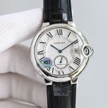 Cartier Ballon Bleu Silver Black