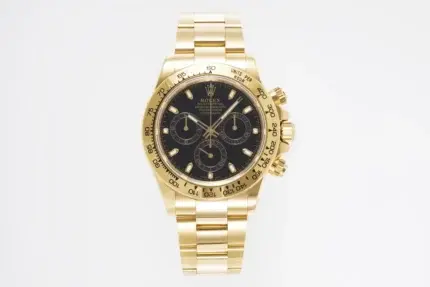 Rolex Daytona 4130 – Gold with Black Dial