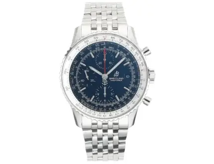 Breitling Navitimer Chronograph Blue Dial Steel