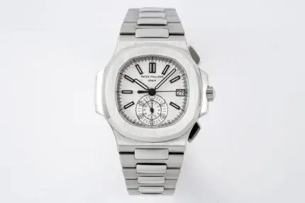 Patek Philippe 5980 Silver Chronograph