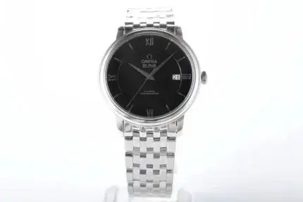 Omega De Ville Prestige Black Dial Steel