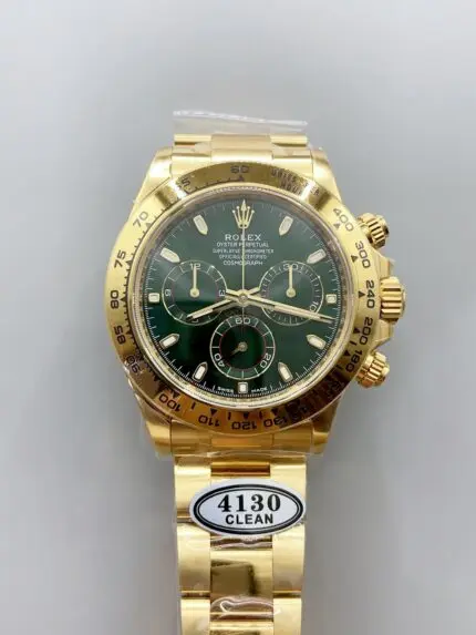 1:1 Super Clone Rolex Cosmograph Daytona 18K Yellow Gold Cal.4130 Move