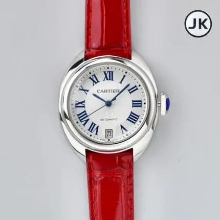 Cartier Cle de Cartier Automatic Red Leather