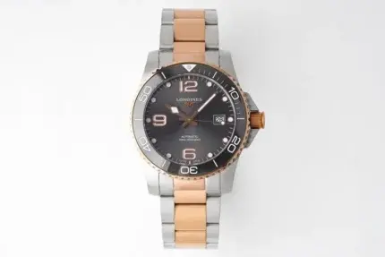 Longines Conquest VHP Two Tone Watch Black