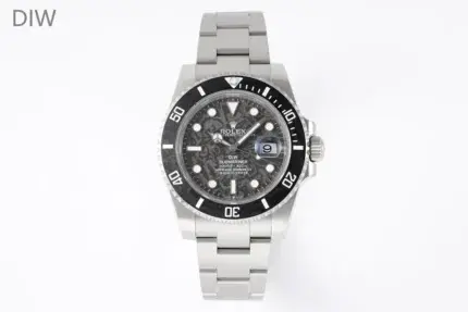 Rolex Submariner PARAKEET – Custom Black Carbon Fiber Dial, Premium Stainless Steel