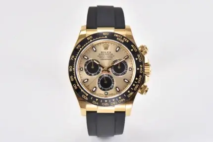 Rolex Daytona 116518 – Gold with Rubber Strap