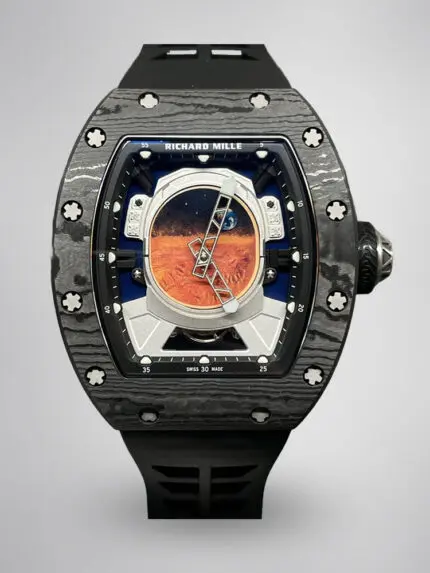 Replica Richard Mille RM 52-05 Tourbillon Pharrell Williams Men's Watch – Carbon Case