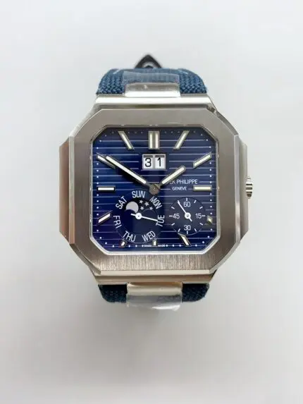 Patek Philippe Cubitus 5822 904L Steel Casing Blue Dial (1:1Super Clone)