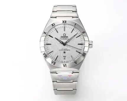 Omega Constellation Ceramic Silver Watch