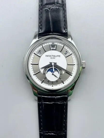 Patek Philippe 5205-001 Complications MoonPhase Light Grey Dial(1:1Super Clone)