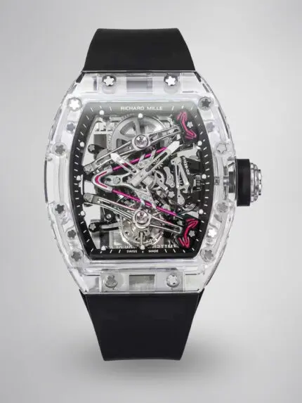 Richard Mille RM 38-02 Tourbillon Replica Watch – Transparent Crystal Case