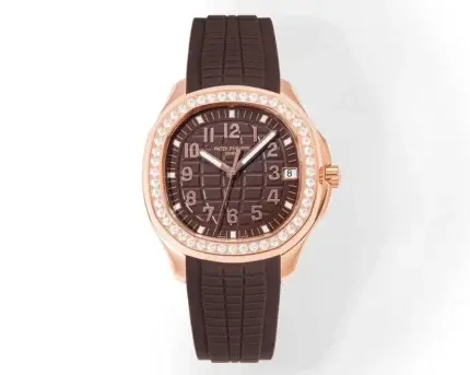 Patek Philippe Aquanaut Luce 5268R Rose Gold Brown – Watch