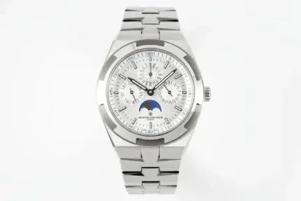 Vacheron Constantin Overseas 4300V Perpetual Calendar Watch – Silver Dial, Stainless Steel Bracelet, Best