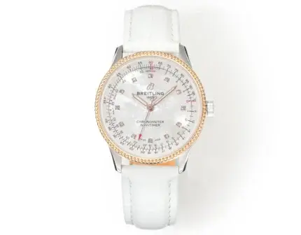 Breitling Navitimer Automatic White Leather