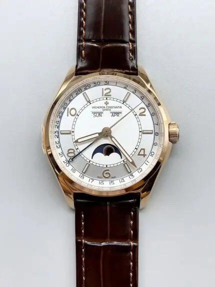 Vacheron Constantin Fiftysix Edition Rose Gold Watch 904L Steel Dial(1:1Super Clone)
